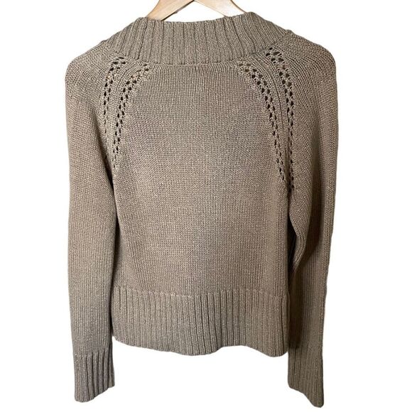 Loft Neutral Beige Sweater - Size Large - Picture 2 of 5